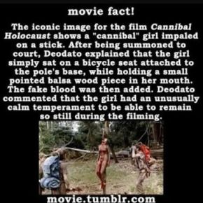 Cannibal holocaust facts
