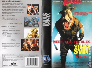 Meet the feebles dvd cover art germany